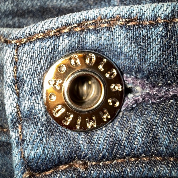 AG ADRIANO GOLDSCHMIED Prima Mid Rise Dark Wash Cigarette Jeans Size 30R - Picture 3 of 7